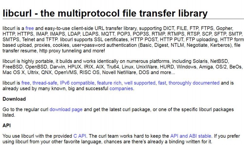 C++编译调用libcurl库（包括编译引用openssl，zlib库）